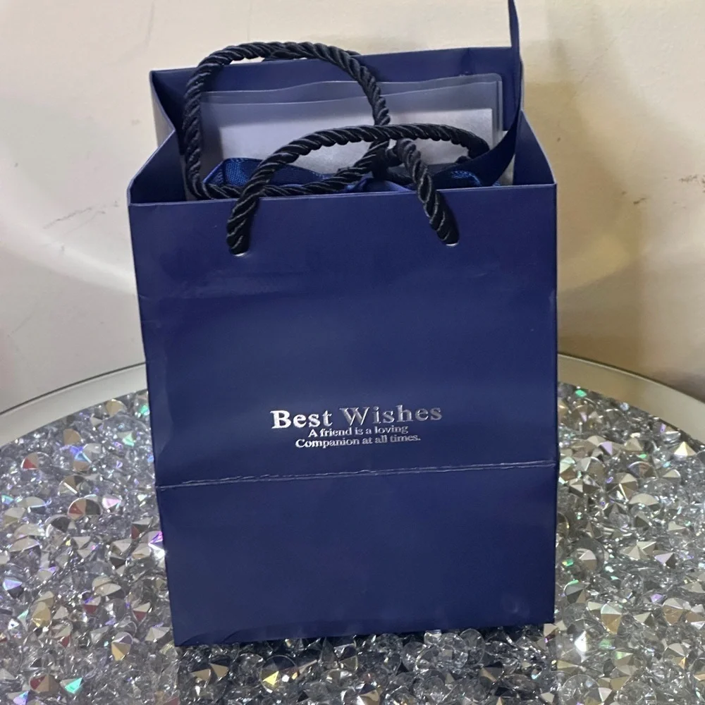 NIB - .5 ctw Heart Moissanite Bracelet.  Retail $850.00